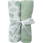 Summerville Muslin 2-pack Tropical & Green GOTS