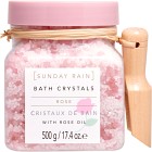 Sunday Rain Rose Bath Crystals 500g