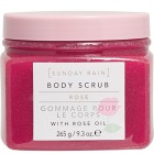 Sunday Rain Rose Body Scrub 265 g
