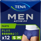 TENA Men Pants Plus S/M 12 st