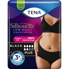 TENA Silhouette Plus L Black Low Waist