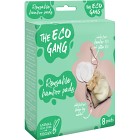 The Eco Gang Återanvändbara sminkrondeller av bambufiber 8 st