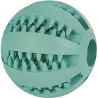 Trixie Denta Fun baseball mintsmak naturgummi 7 cm