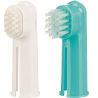 Trixie Tandborstset för fingertopp 6 cm, 2-pack