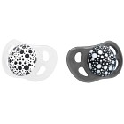 Twistshake Nappar 0-6m Black White 2 st