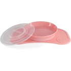 Twistshake Click-Mat Mini + Plate Pastel Pink