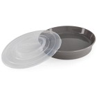 Twistshake Plate 6+m Pastel Grey