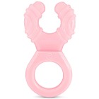 Twistshake Teether Cooler 2+m Pastel Light Pink
