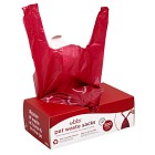 Ubbi Pet Bajspåse Lavendel 200 st röd