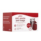 Ubbi Pet Plastpåse Lavendel till Ubbi kattsandshink, röd 25 st