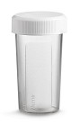 Urinbägare bioplast med lock 25 ml 1 st