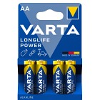 VARTA Batteri AA Longlife Power  4 st