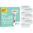 Gillette Venus Deluxe Smooth Sensitive rakblad 7 st