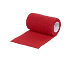 Vet-flex Elastisk binda Röd 10 cm x 4,5 m 1 st