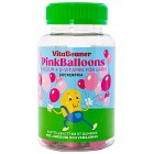 VitaBeaner Pink Balloons Kalcium + D-vitamin 60 tuggtabletter
