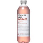 Vitamin Well Hydrate Rabarber/Jordgubb 500 ml