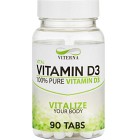 Viterna Vitamin D3, 90 tabletter