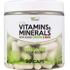 Viterna Vitamins & Minerals with Greens & Reds 90 kapslar