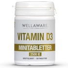 WellAware Vitamin D3 2500 IE 120 minitabletter