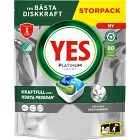 YES Platinum All In One diskmaskinstabletter 80 st