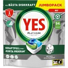 YES Platinum All In One diskmaskinstabletter 94 st