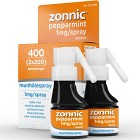 Zonnic Pepparmint, munhålespray 1 mg/spray 2x200 dos(er)